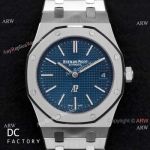 Replica Audemars Piguet Royal Oak Jumbo Extra Thin 39MM Watch Stainless Steel Blue Face